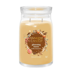 Yankee Candle Glistening Leaves Signature Duża Świeca 567g