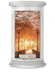 Kringle Candle Snowy Bridge Duża Świeca Zapachowa 624g