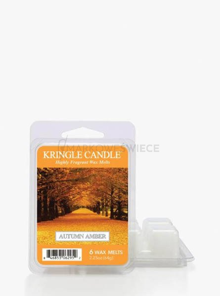 Kringle Candle Autumn Amber Wosk Zapachowy 64g