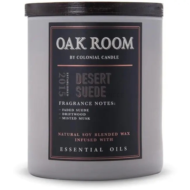 Colonial Candle Desert Suede Świeca Zapachowa Tumbler 425g