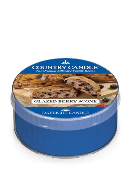 Country Candle Glazed Berry Scone Świeca Daylight 42g