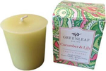 GreenLeaf Cucumber Lily Votive 56g