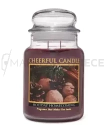 Cheerful Candle Holiday Homecoming Duża Świeca Zapachowa 680g