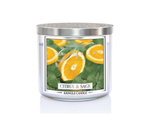 Kringle Candle Citrus & Sage Świeca Zapachowa Tumbler 411g