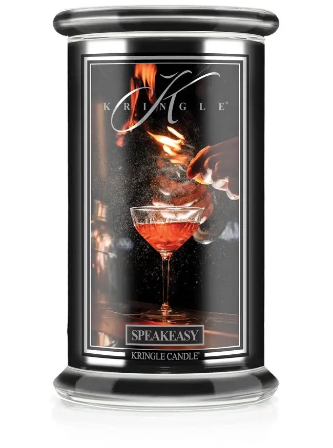 Kringle Candle Reserve Speakeasy Duża Świeca Zapachowa 624g