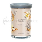 Yankee Candle Vanilla Creme Brulee Tumbler Duża Świeca 567g