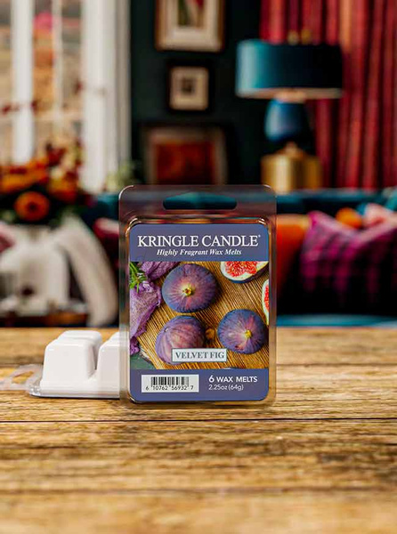 Kringle Candle Velvet Fig Wosk Zapachowy 64g