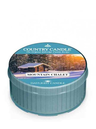 Country Candle Mountain Chalet Snow Świeca Daylight 42g