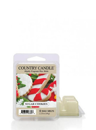 Country Candle Sugar Cookies Wosk Zapachowy 64g