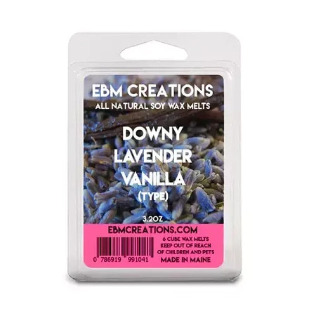 EBM Creations Downy Lavender Vanilla Wosk Sojowy Zapachowy 90g