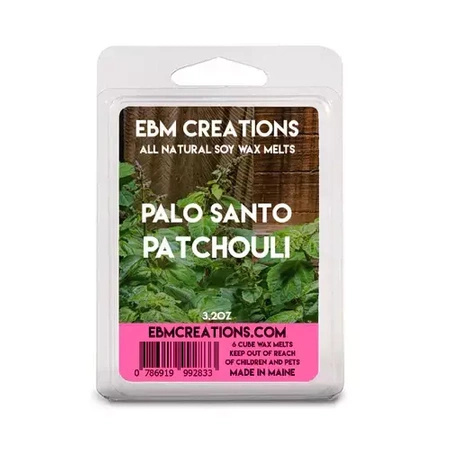 EBM Creations Palo Santo Patchouli Wosk Sojowy Zapachowy 90g