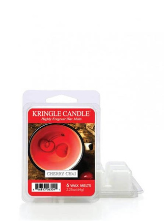 Kringle Candle Cherry Chai Wosk Zapachowy 64g